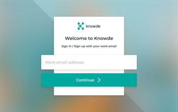 Sign up for Knowde