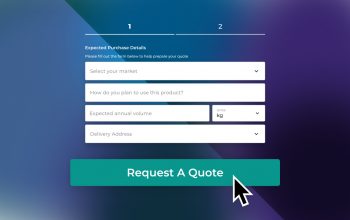New request for quote user experience