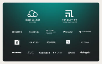 Series C Announcement image with investor logos, including Blue Cloud Ventures, Point72 Private Investments, Socium Ventures, and Sequioa Capital