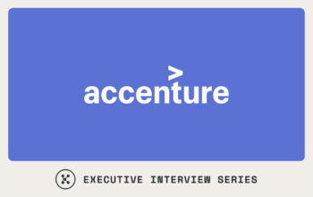Accenture and Executive Interview Series Logos